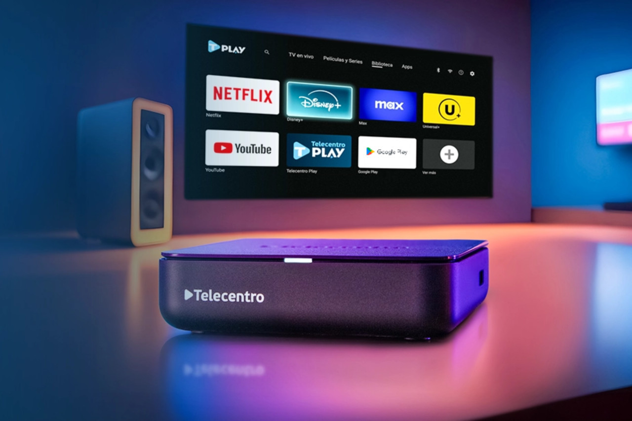 Telecentro lanza el nuevo Decodificador 4K con tecnología Android TV