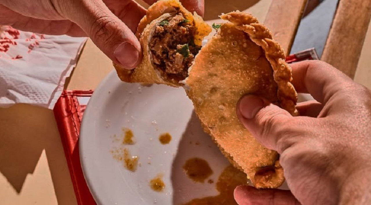 Un ranking internacional incluye a las empanadas como desayuno. Foto: Pizzería Güerrin.