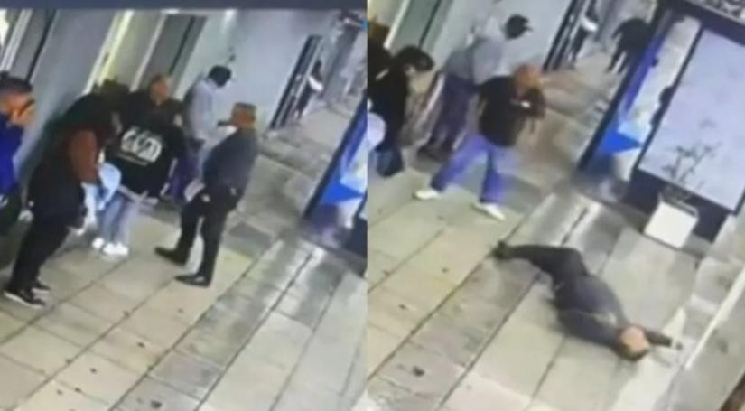 Golpiza en un bar de San Justo. Foto: NA