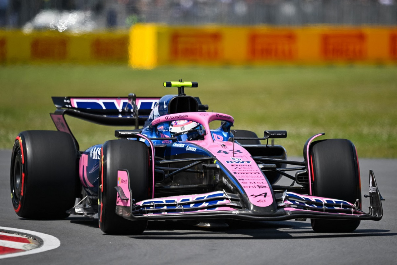 Franco Colapinto finalizó décimo tercero en el GP de Canadá. Foto: Reuters (David Kirouac)