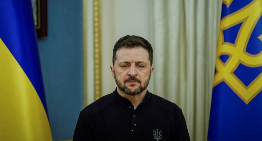 Volodímir Zelenski, presidente de Ucrania.