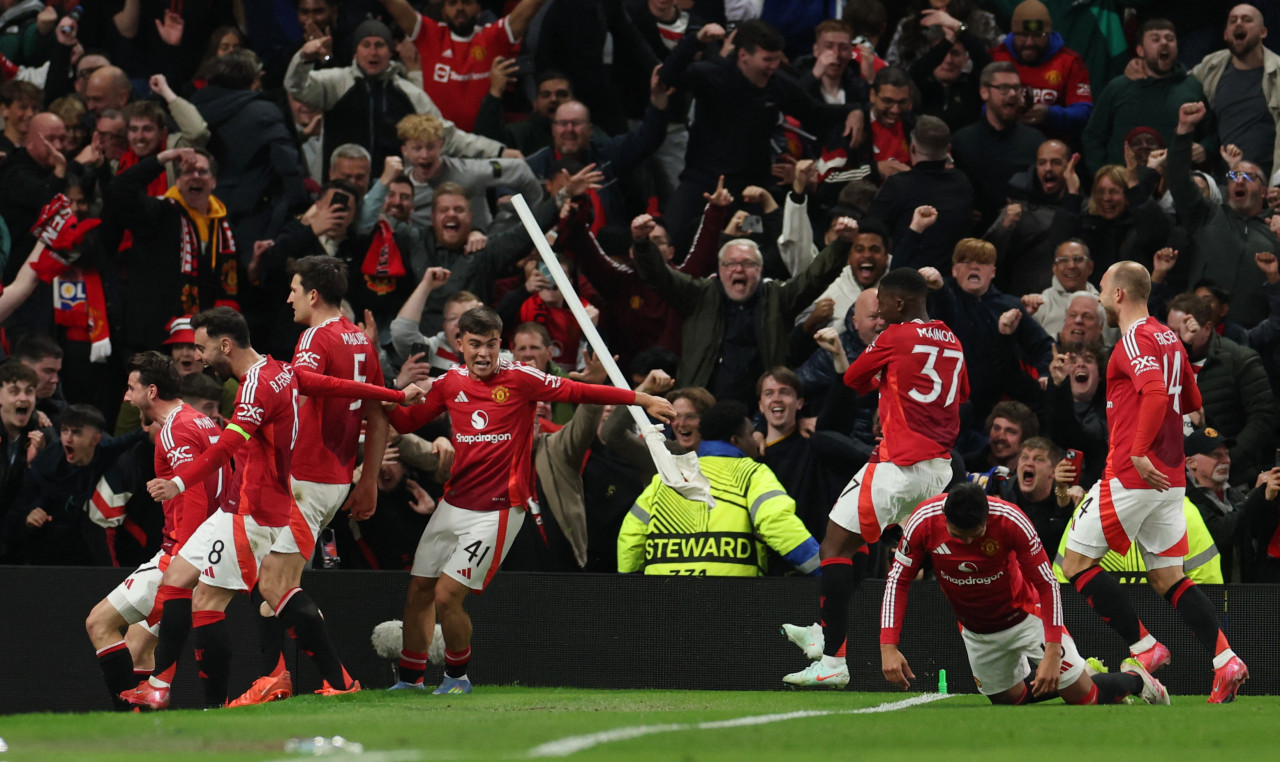 Europa League, Manchester United vs. Lyon. Foto: REUTERS.