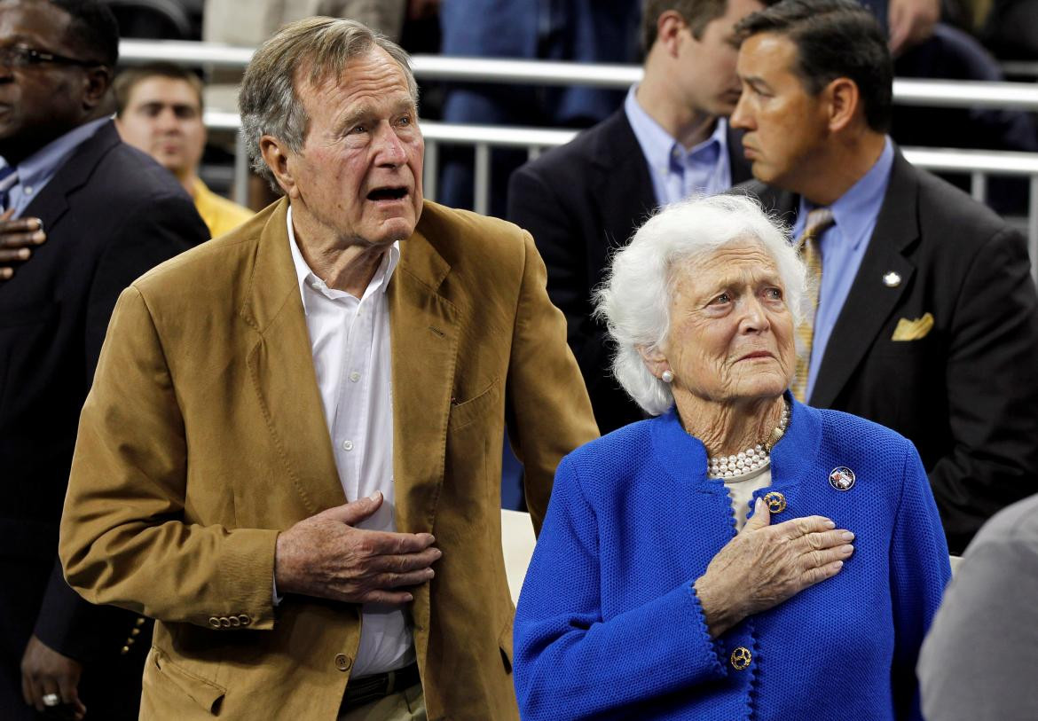 George Bush y Barbara Bush, ex primera dama de Estados Unidos, Reuters