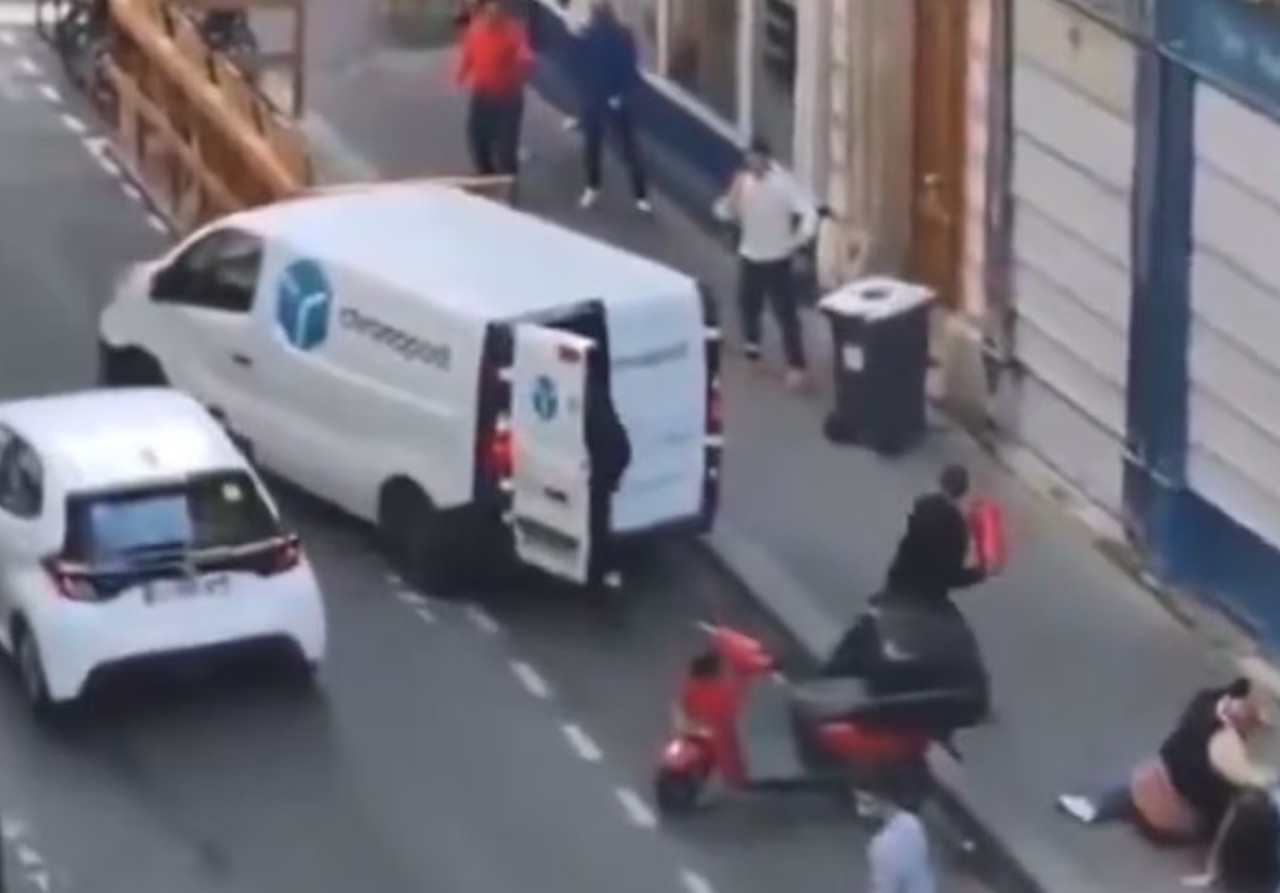 Intentaron secuestrar a la hija y al nieto de un empresario de criptomonedas en París. Foto captura.