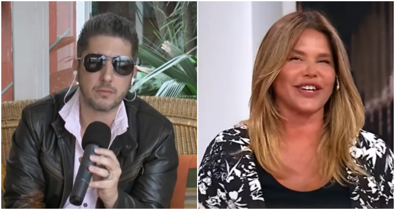 Jey Mammon y Nazarena Vélez. Fotos: captura eltrece y América TV.