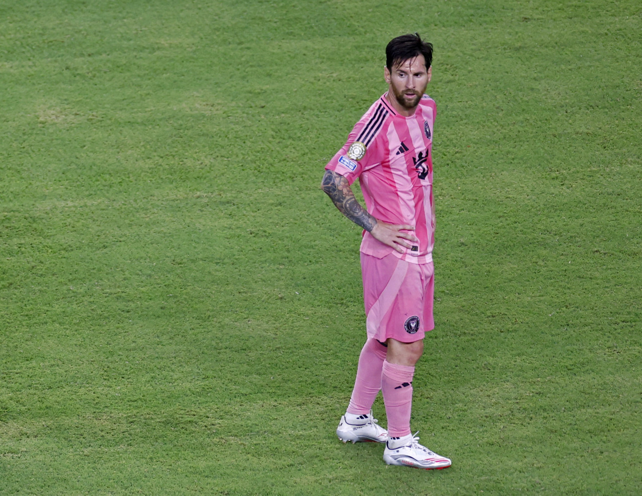 Lionel Messi enfrentará al PSG en el Mundial de Clubes. Foto: Reuters/Marco Bello.