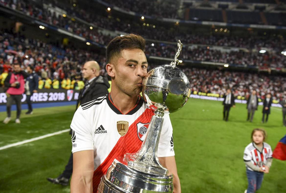 Pity Martínez podría volver a River. Foto: NA.