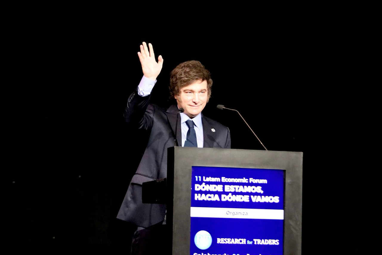 Javier Milei, presidente de la Nación. Foto: Presidencia.
