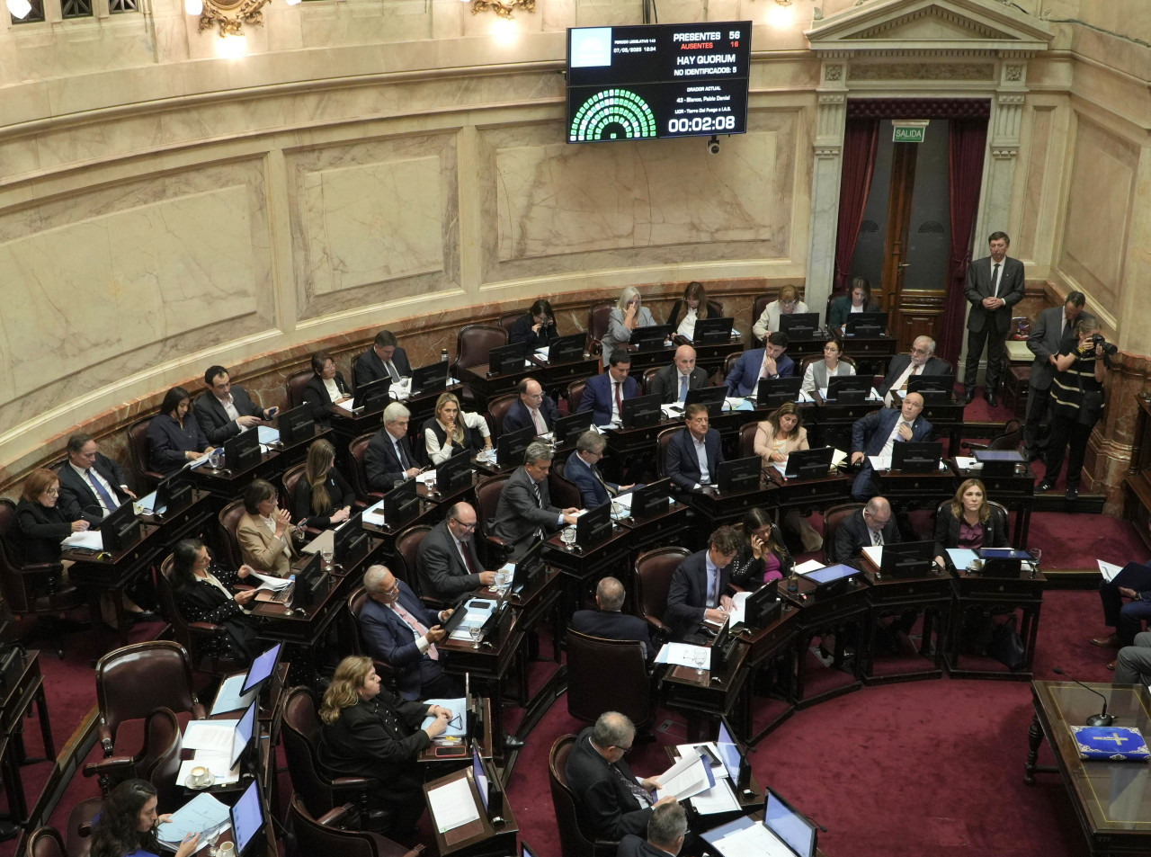 Senado. Foto: NA.