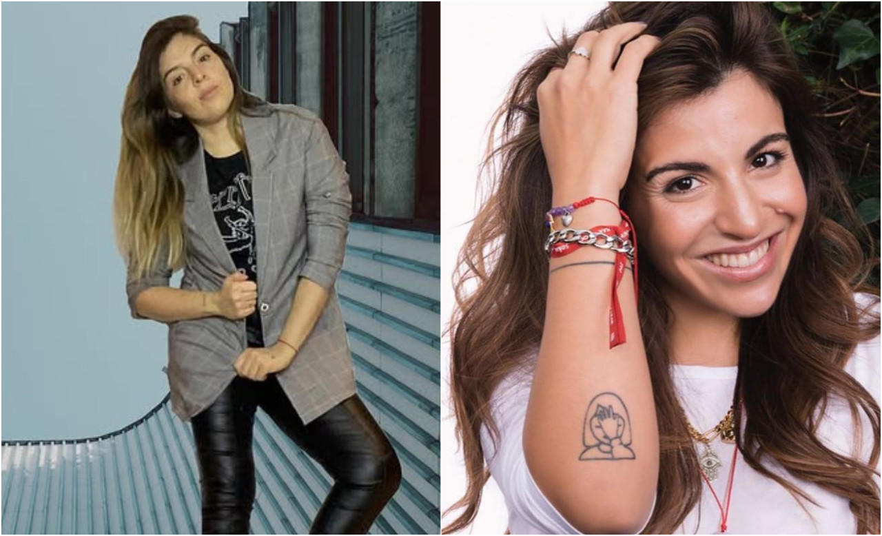 Dalma y Gianinna Maradona. Fotos: Instagram.