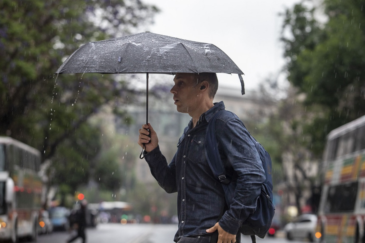 Lluvias; tormentas. Foto: NA (Damián Dopacio)