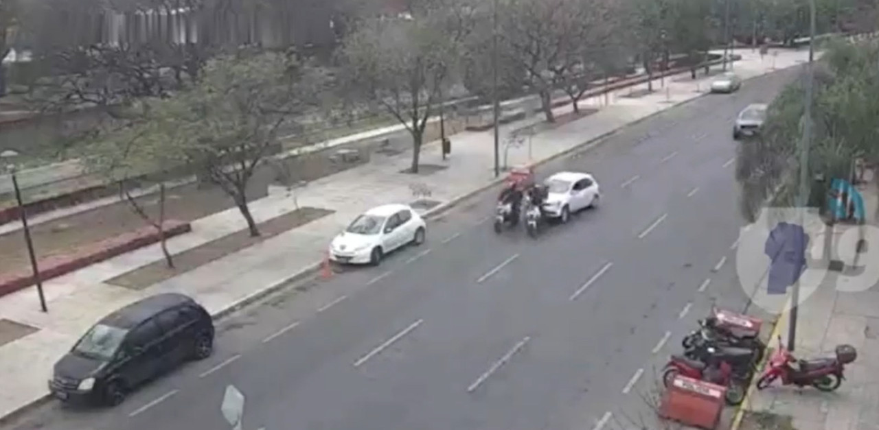 El choque ocurrió el domingo al mediodía. Foto: captura de pantalla NA.