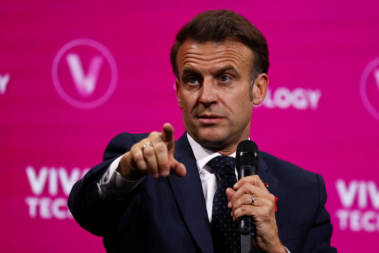 Emmanuel Macron. Foto: REUTERS/Sarah Meyssonnier.