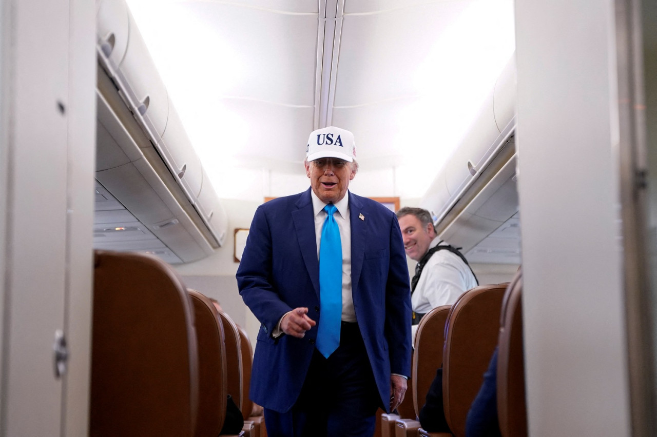 Donald Trump, presidente de Estados Unidos. Foto: Reuters/Nathan Howard