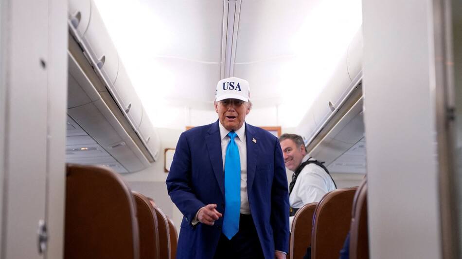 Donald Trump, presidente de Estados Unidos. Foto: Reuters/Nathan Howard