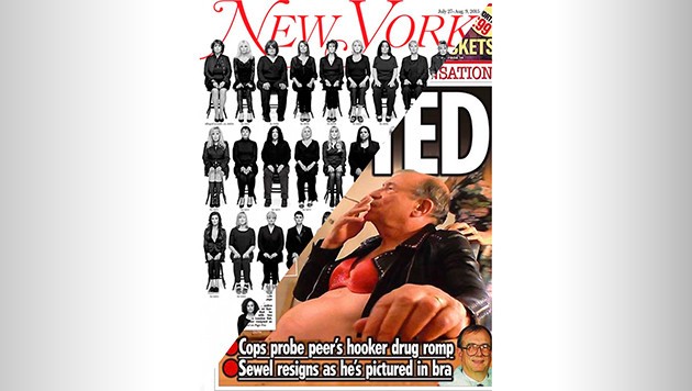 Escándalos en tapas de revistas