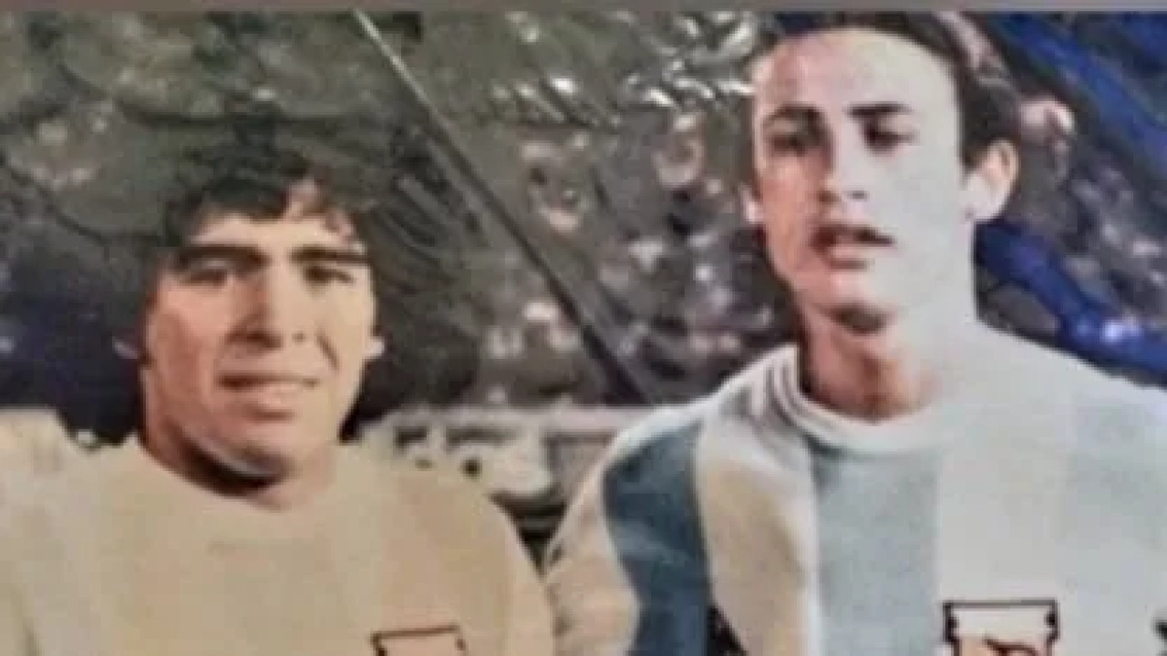 Jorge Cecchi jugó en la Selección argentina con Diego Maradona.