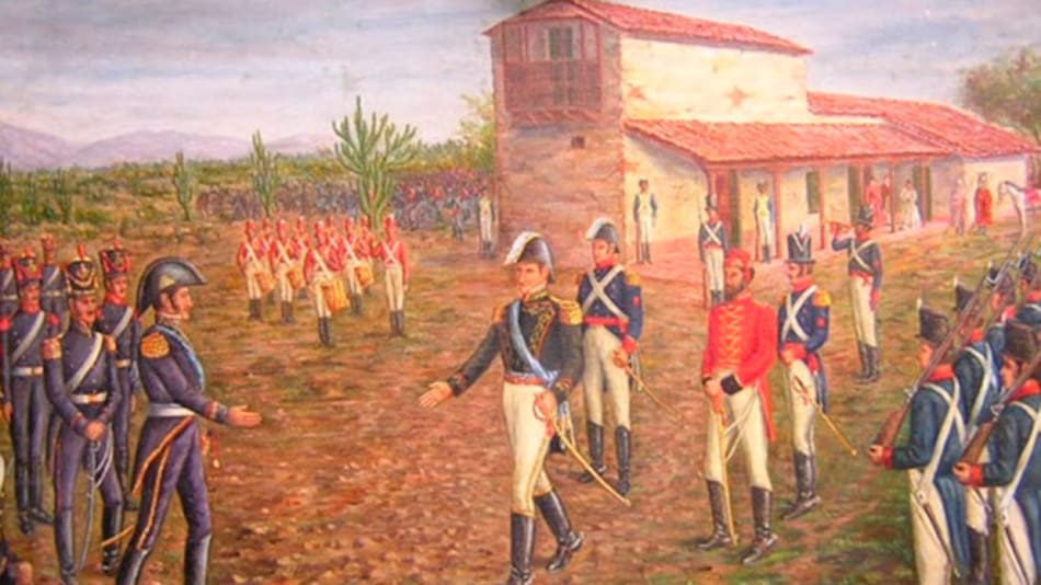 José de San Martín y Manuel Belgrano