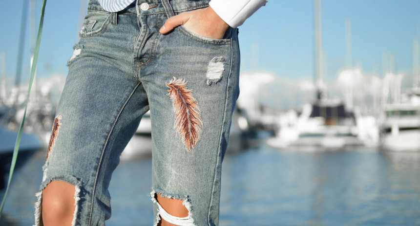 Pantalón de jean, jeans.