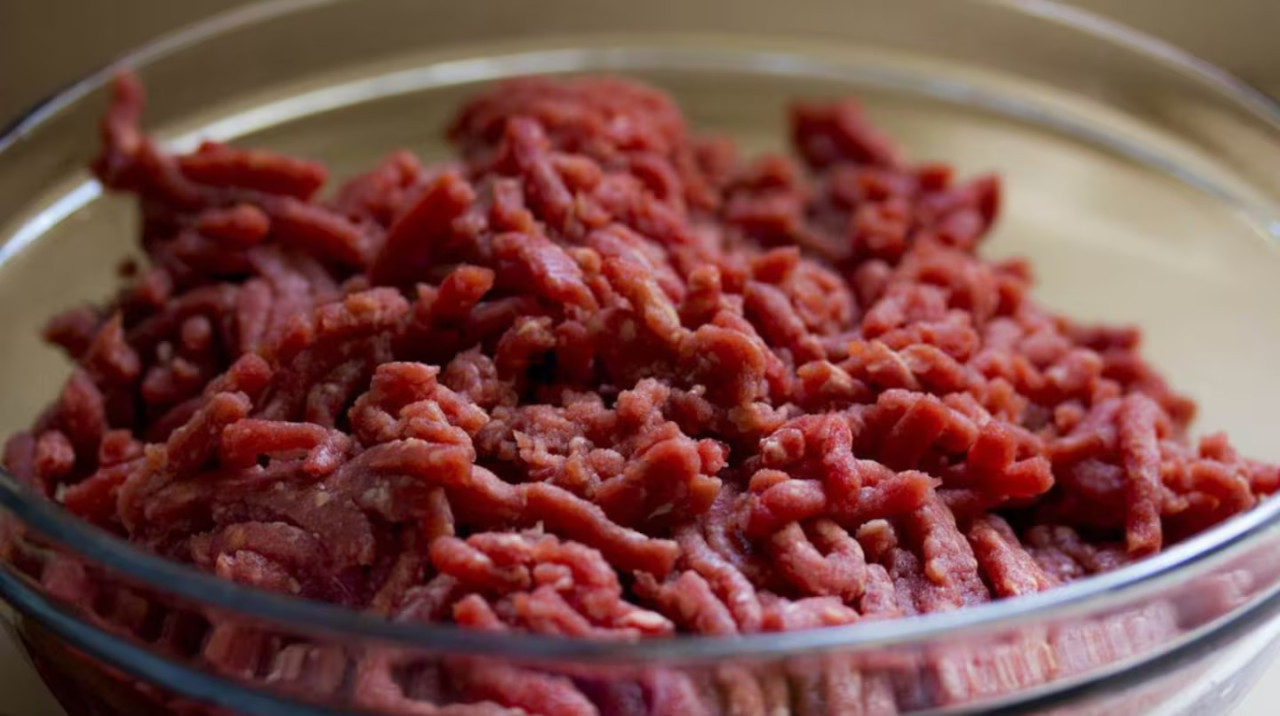 Hallaron Escherichia coli en carne picada de. Foto: Redes sociales.