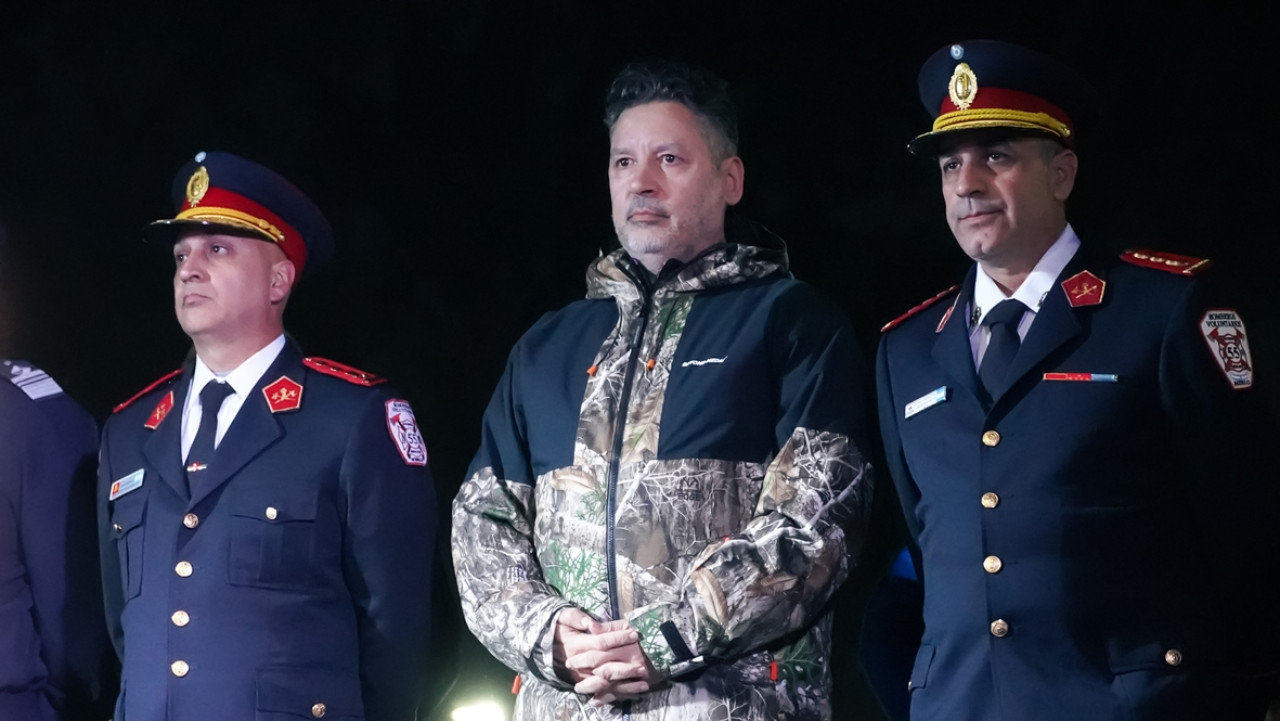 Merlo celebró el Día del Bombero Voluntario