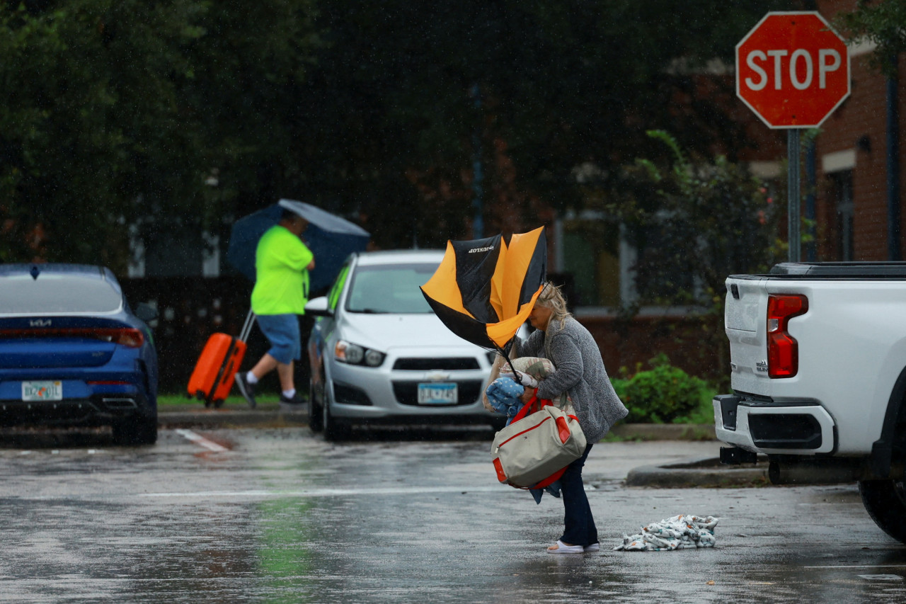 Las consecuencias invisibles del huracán Milton. Foto: Reuters