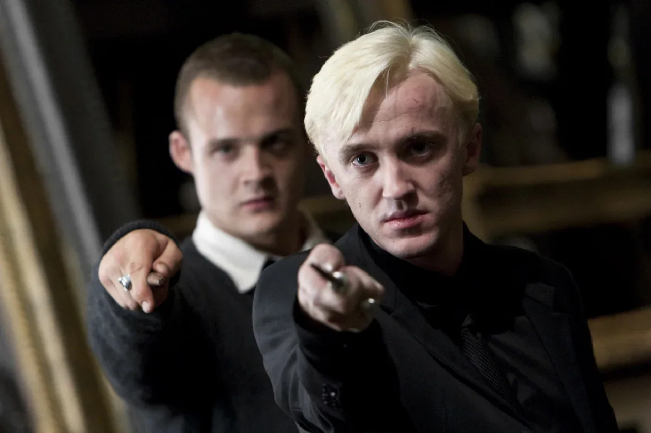 Tom Felton en personaje de Draco Malfoy. Foto: Warner Bros
