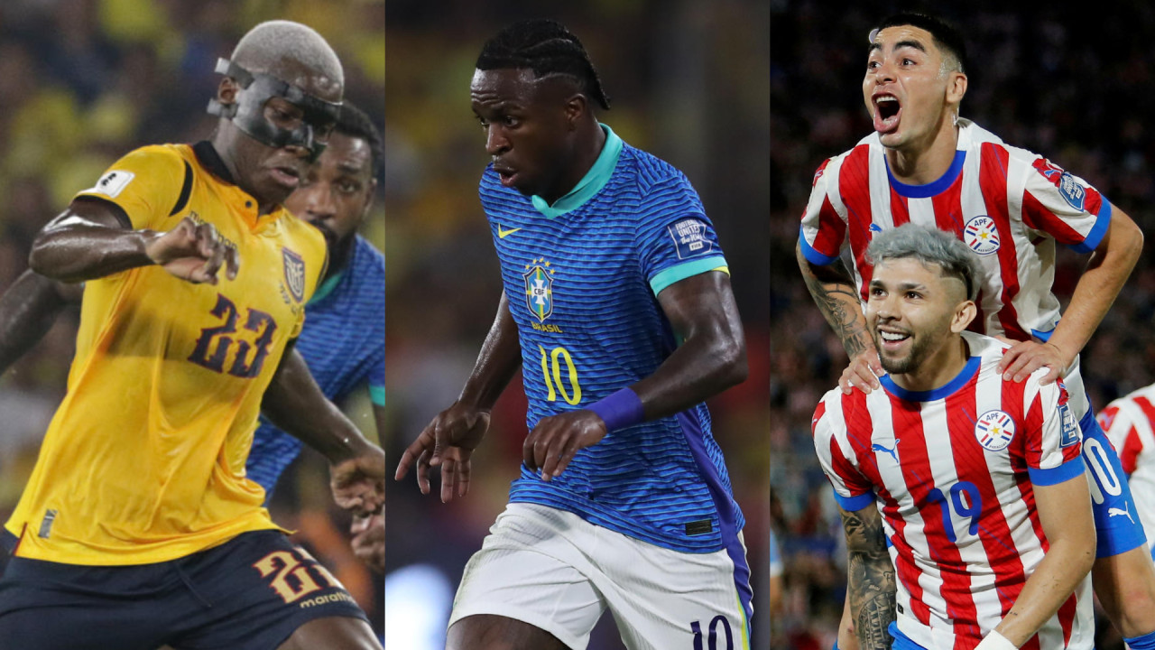 Eliminatorias Sudamericanas para el Mundial 2026. Fotos: EFE y Reuters.