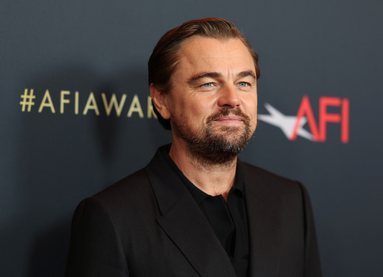 Leonardo DiCaprio votará por Kamala Harris. Foto: NA.