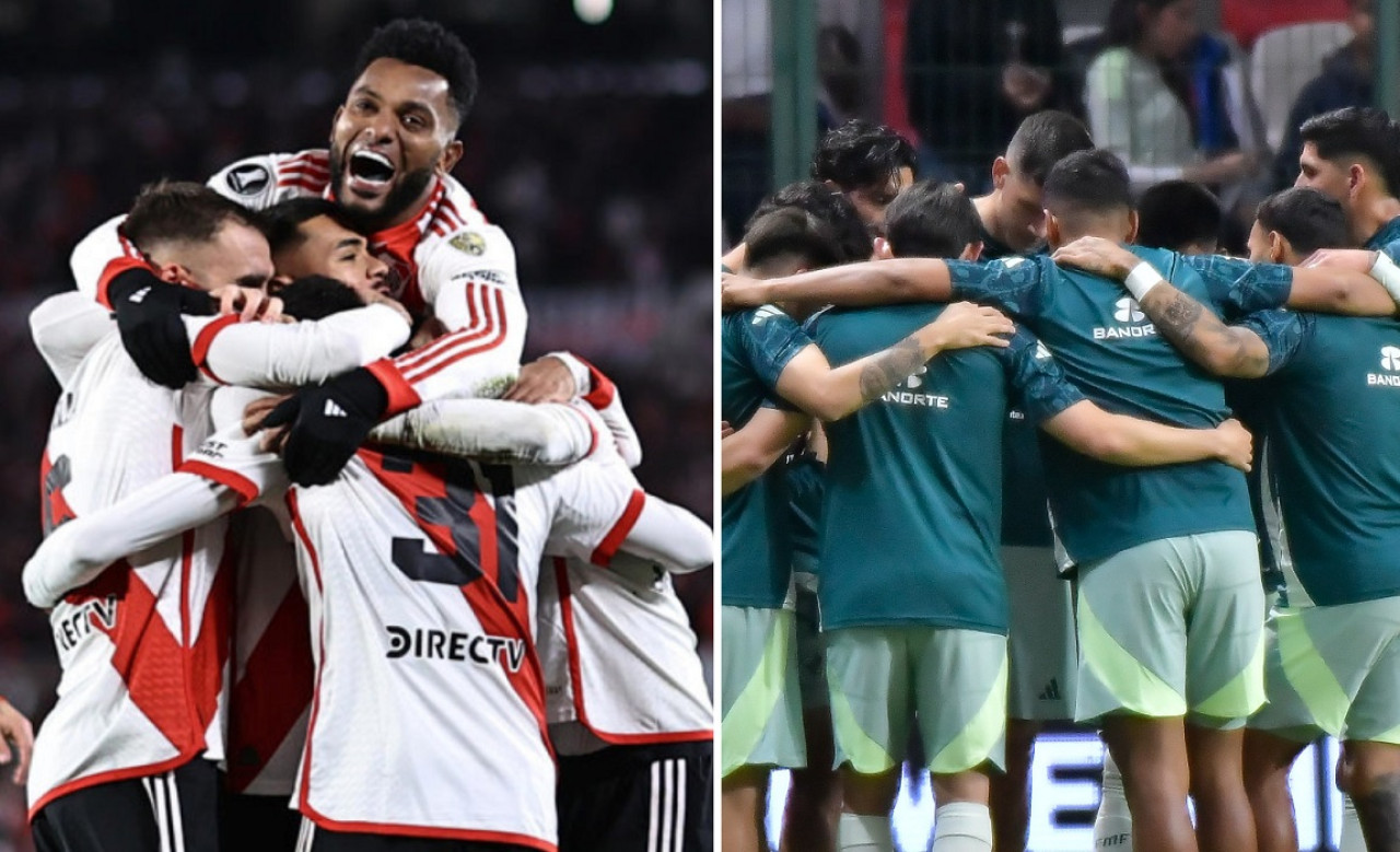 River Plate vs. México. Foto: X @RiverPlate/@miseleccionmx