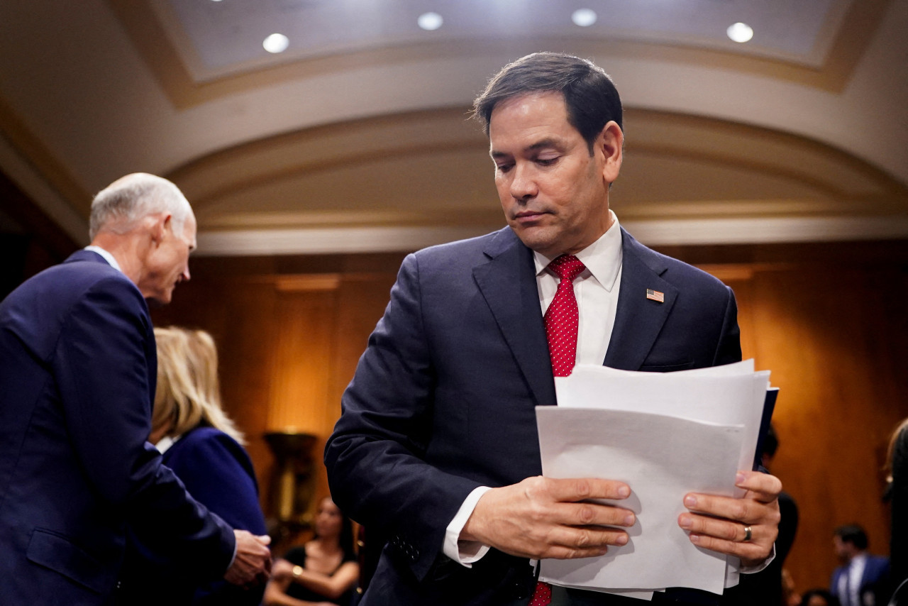 Marco Rubio, secretario de Estado de Estados Unidos. Foto: Reuters.