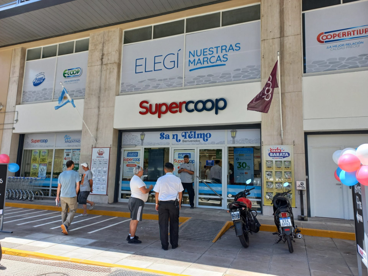 El nuevo Supercoop que abrió en San Telmo. Foto: Instagram @supercoop.ar