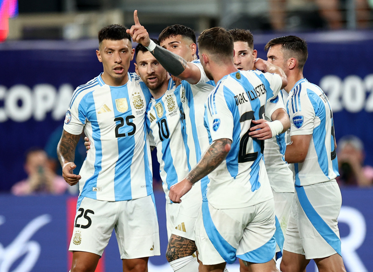 La Selección Argentina disputará una serie de amistosos en octubre. Foto: Reuters.
