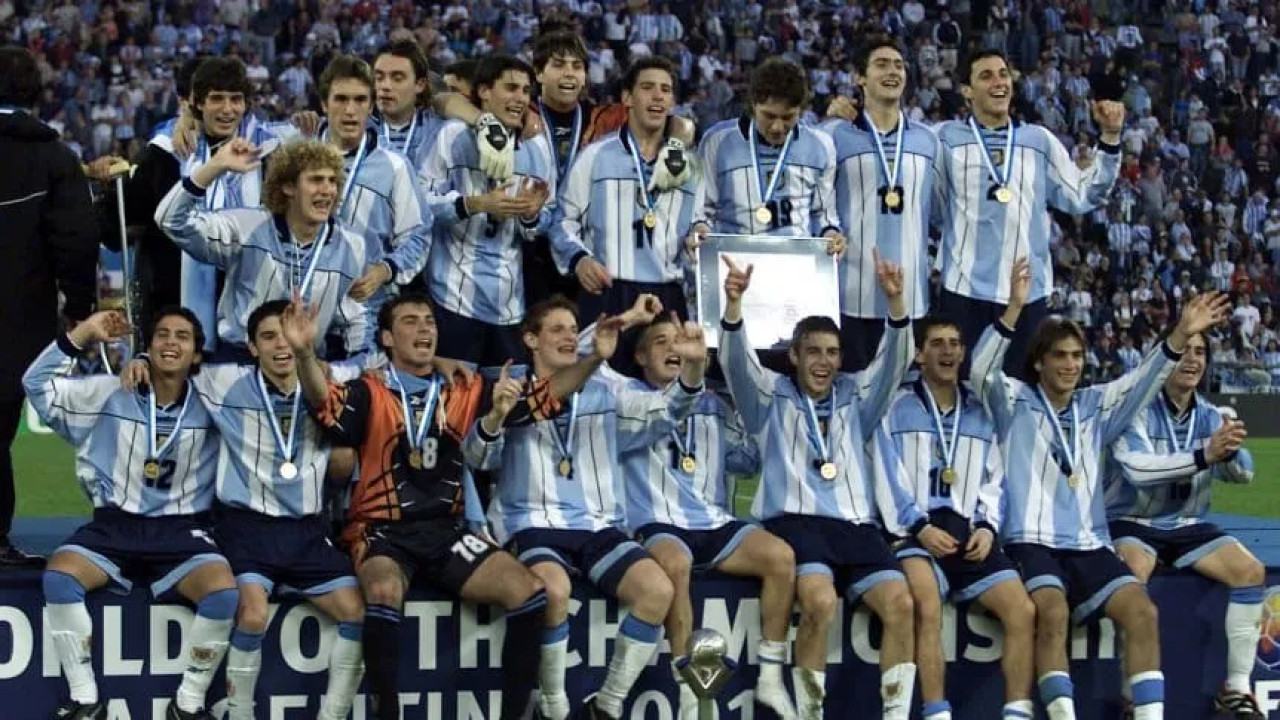 La Selección argentina Sub-20, campeona del mundo.