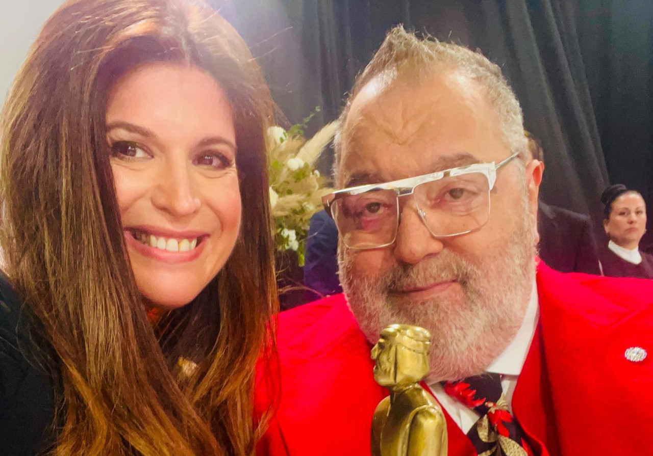 Elba Marcovecchio y Jorge Lanata. Foto: Instagram.
