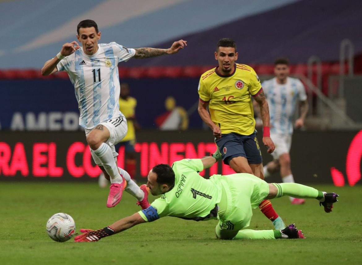 Argentina y Colombia vuelven a verse las caras en Copa América. Foto: Reuters.