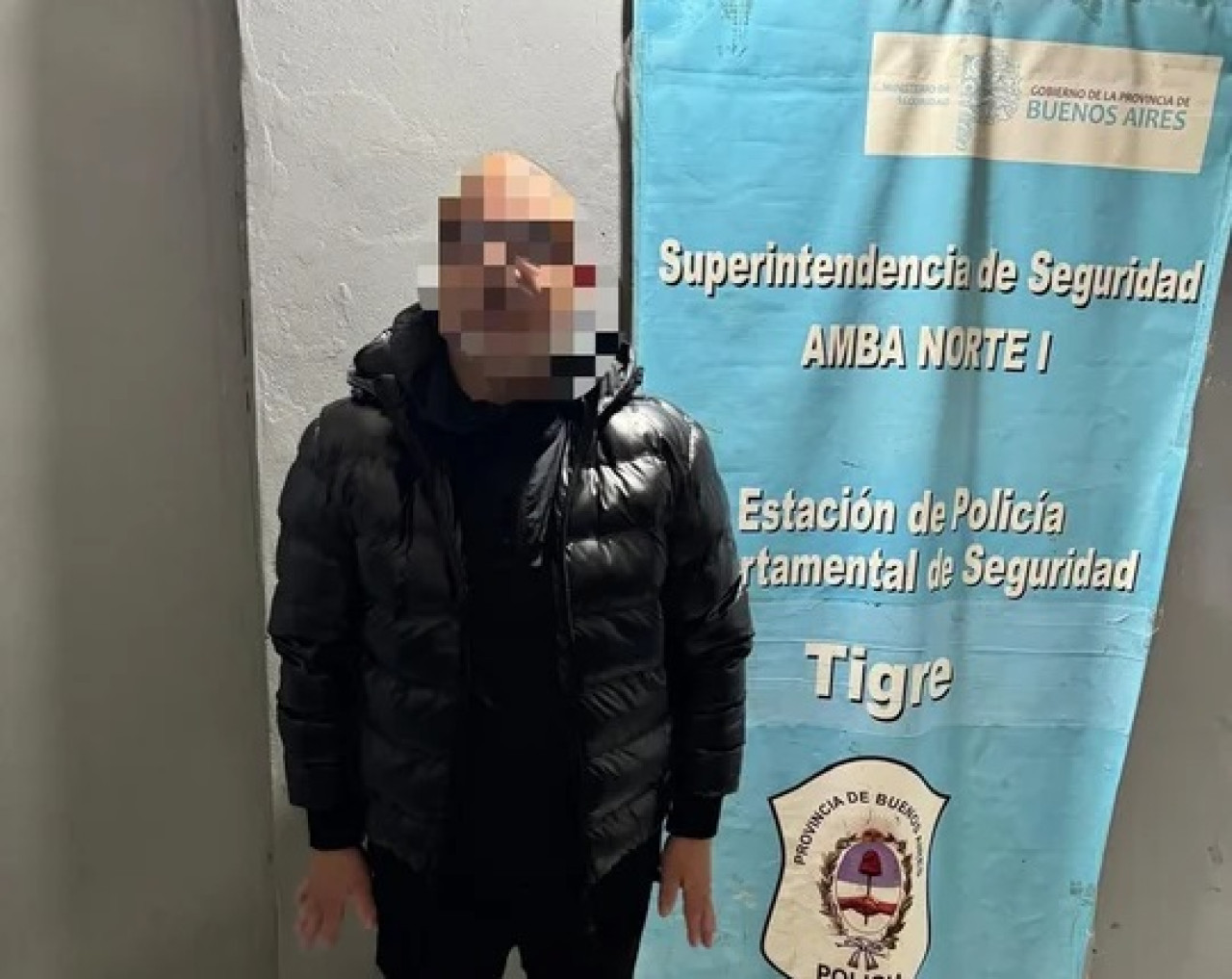 Detención de Martín Sendoa, representante de futbolistas. Foto: NA.