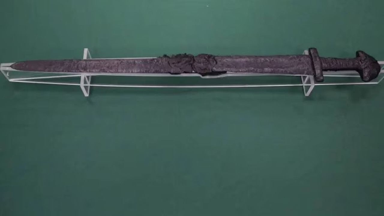 Espada vikinga. (Military Museum of Białystok)