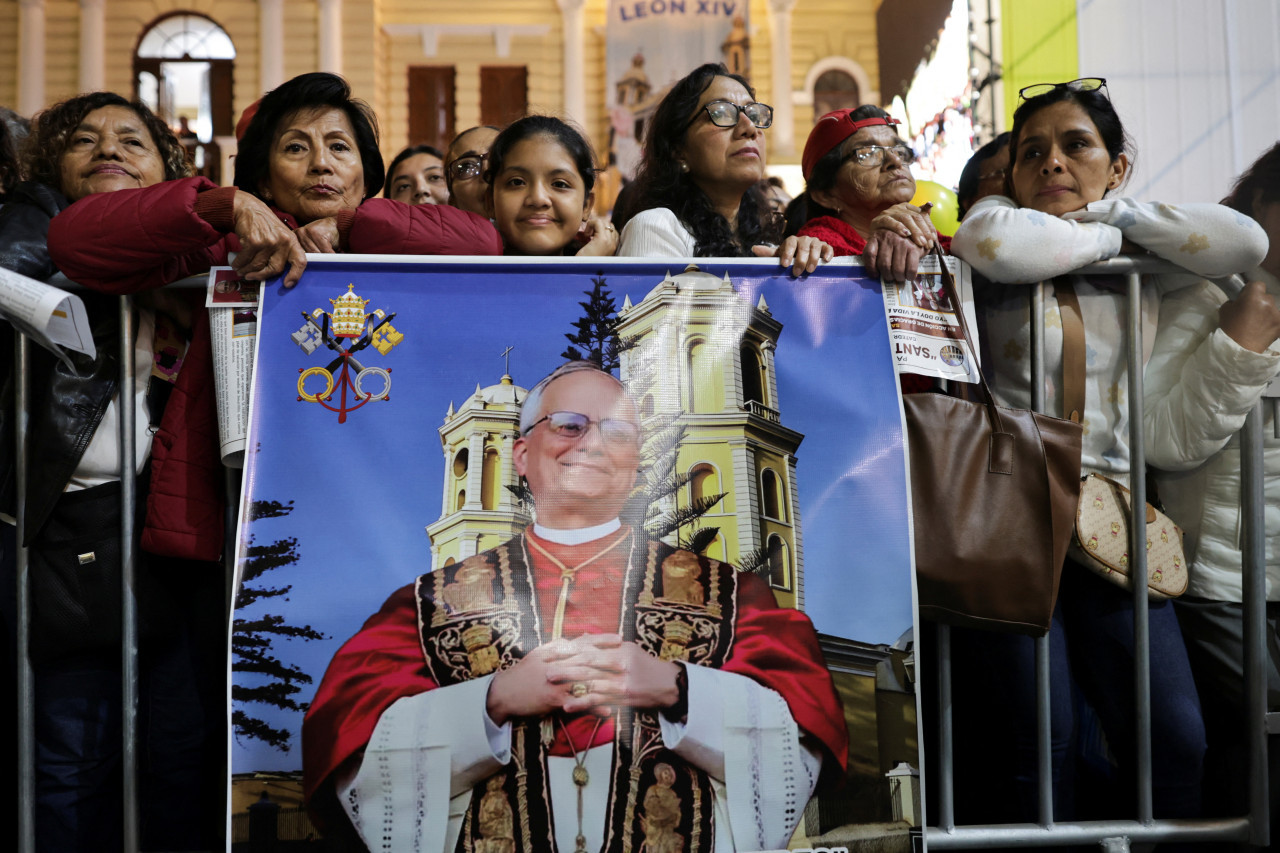 El papa León XIV y su reconocimiento en Perú. Foto: Reuters.