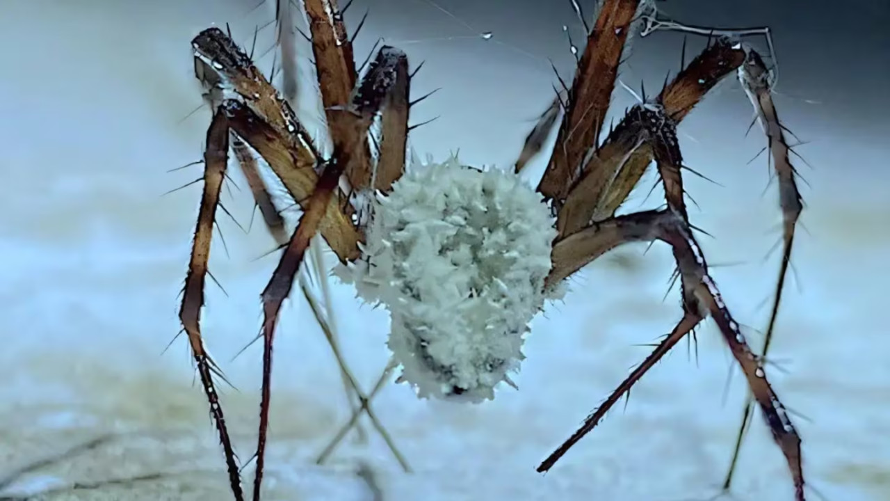 Hongo infecta a las arañas y se apropia de ellas. Foto: gentileza de Fungal Systematics and Evolution.
