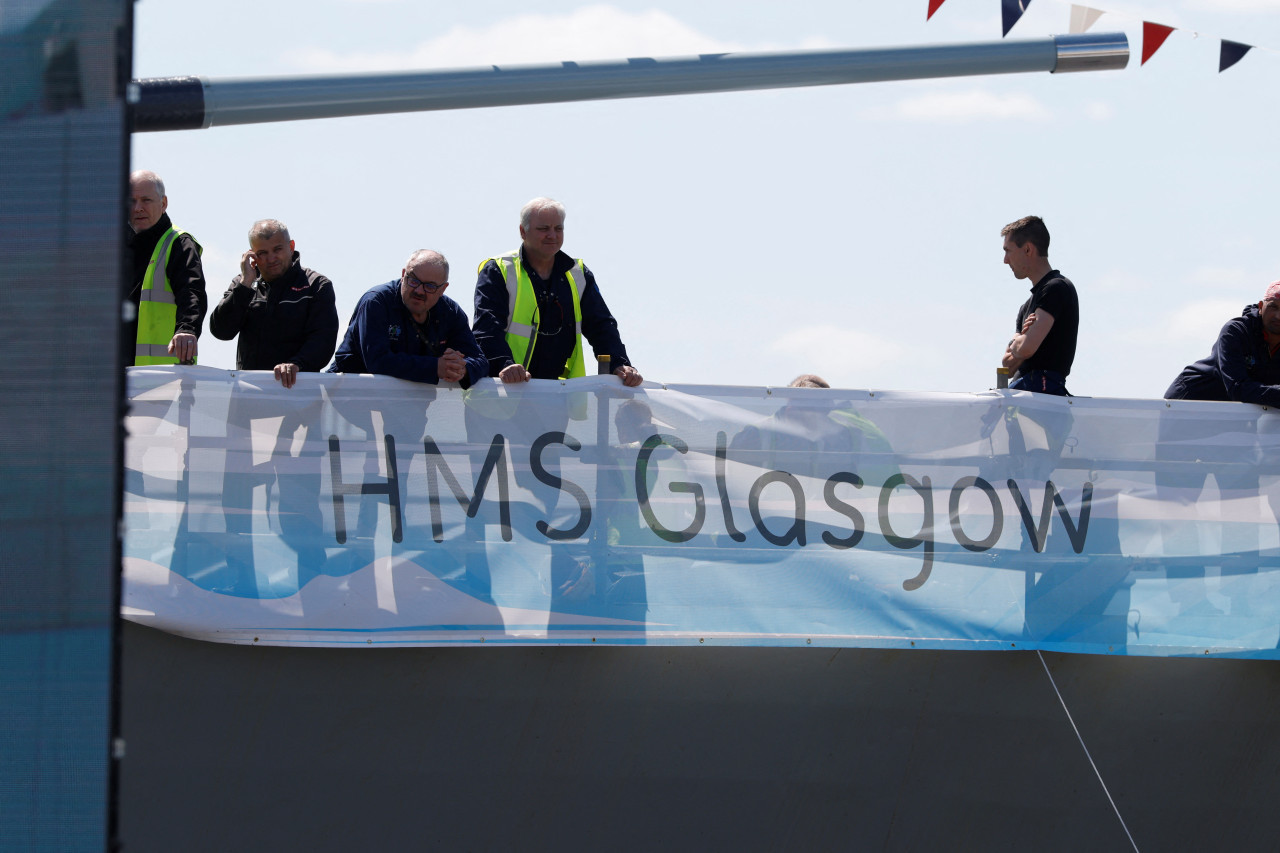 El curioso nombre con el que se bautizó a un barco británico. Foto: Reuters/Andy Barr