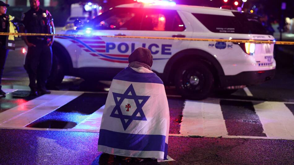 Asesinato de dos empleados de la Embajada de Israel en Estados Unidos. Foto: REUTERS/Jonathan Ernst.