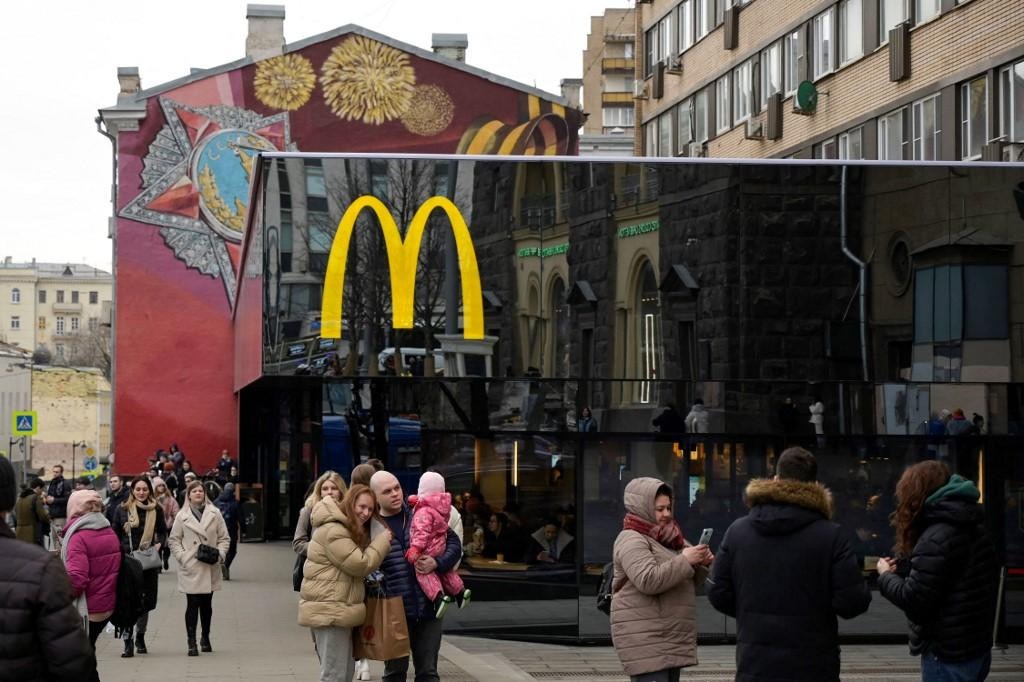 McDonald's en Rusia. Foto: AFP