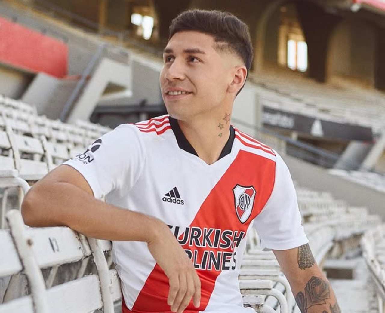 Gonzalo Montiel en River. Foto: Instagram @gonzalo_montiel29