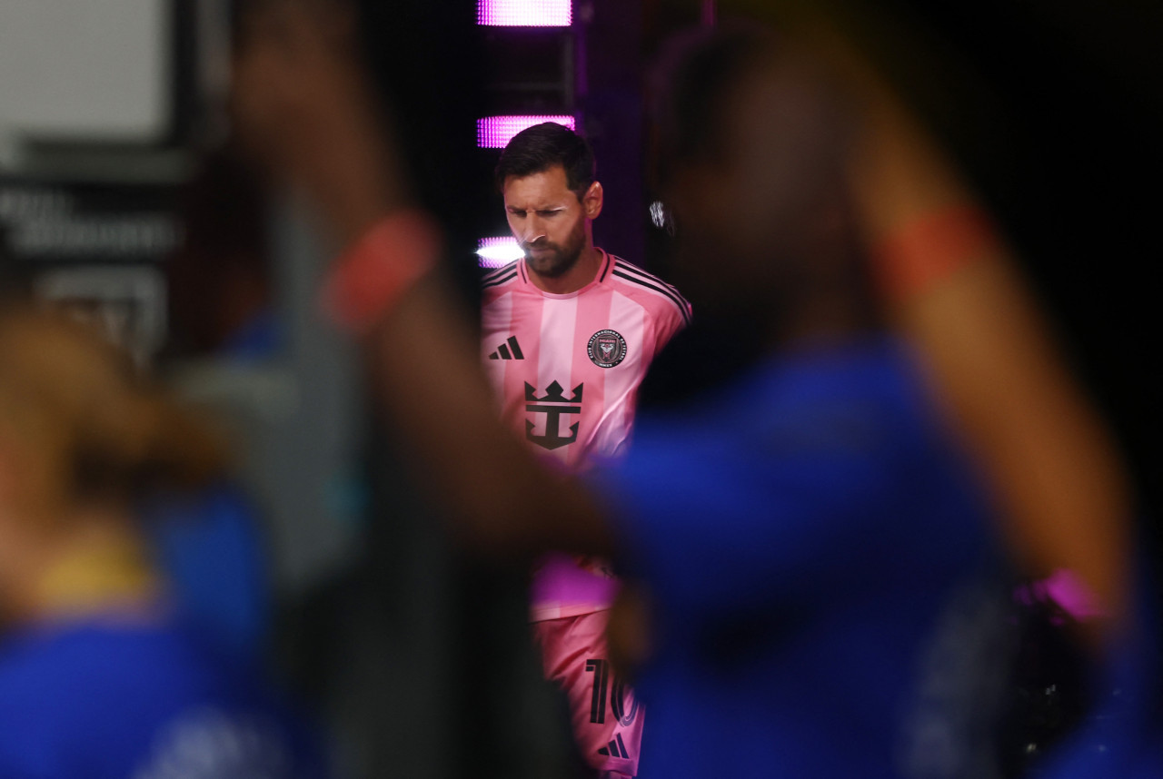 Lionel Messi en el Inter Miami. Foto: REUTERS/Kai Pfaffenbach