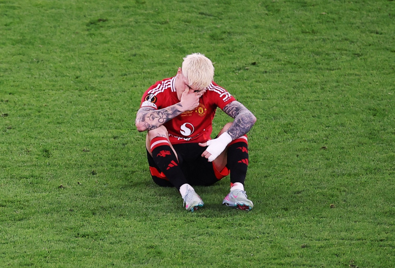 Alejandro Garnacho; Manchester United. Foto: Reuters (Juan Medina)