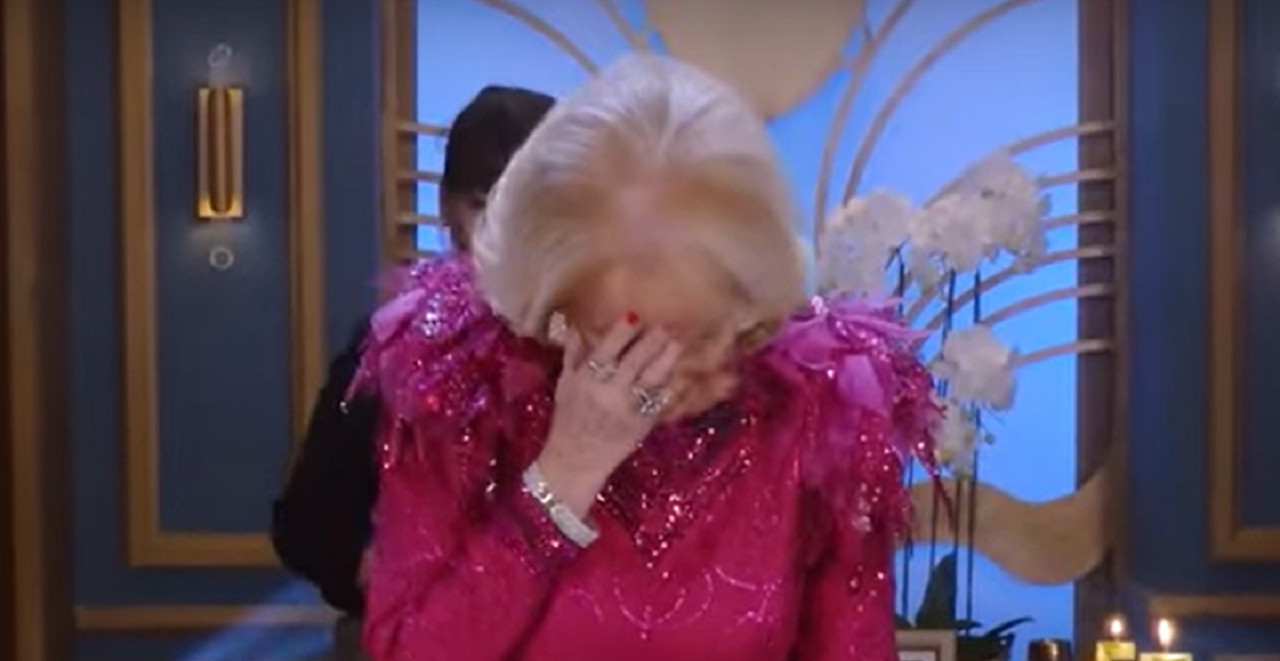 La emoción de Mirtha Legrand por los 57 años de su programa. Foto: captura eltrece.