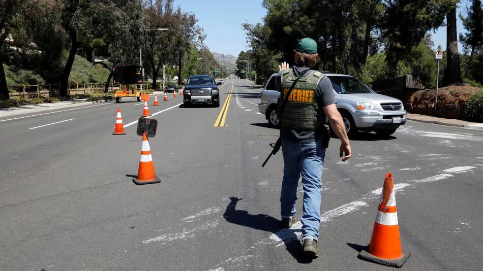 Tiroteo en sinagoga de San Diego, California, Estados Unidos (Reuters)