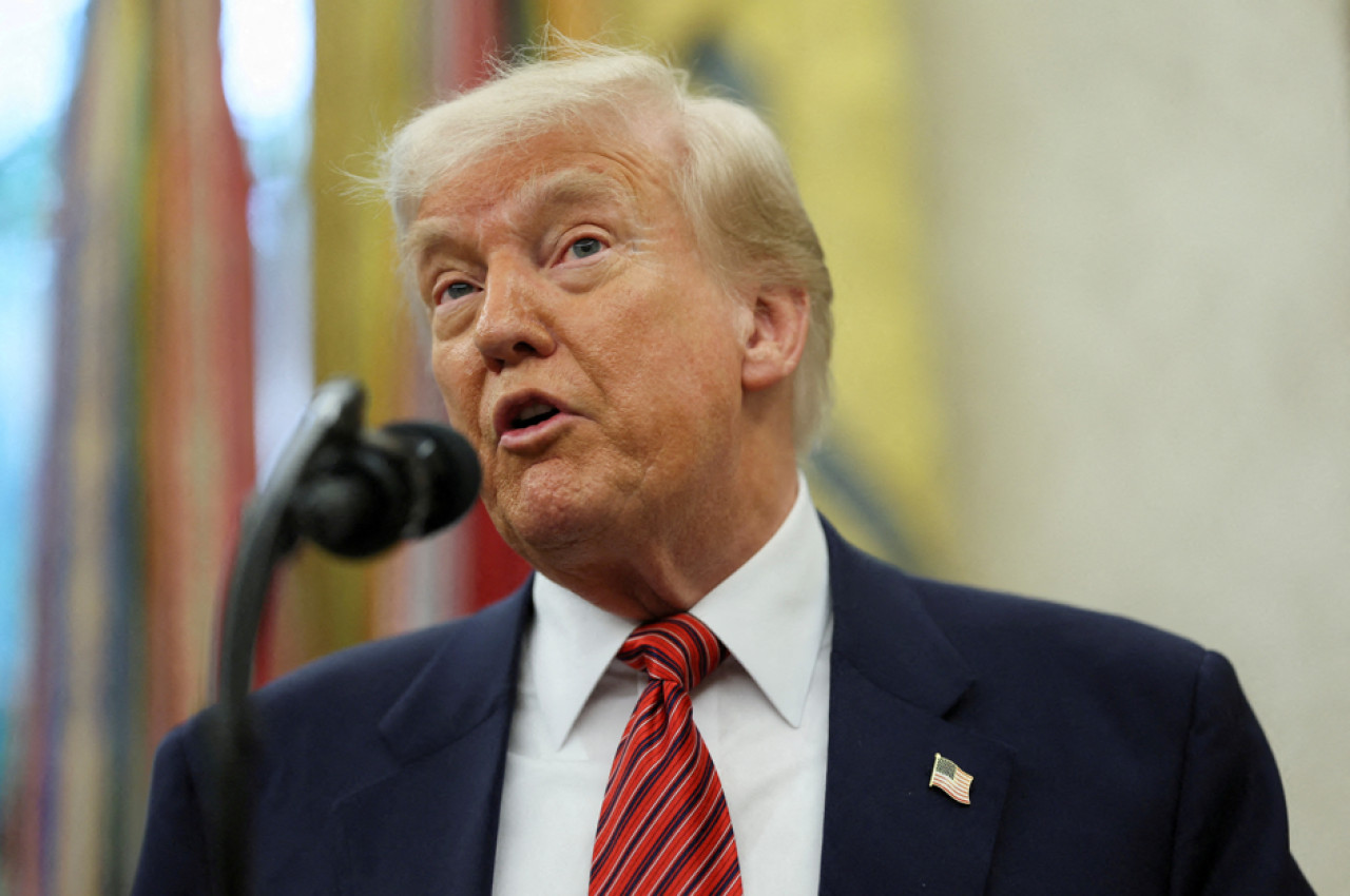 Donald Trump fue muy crítico con Israel. Foto: Reuters.