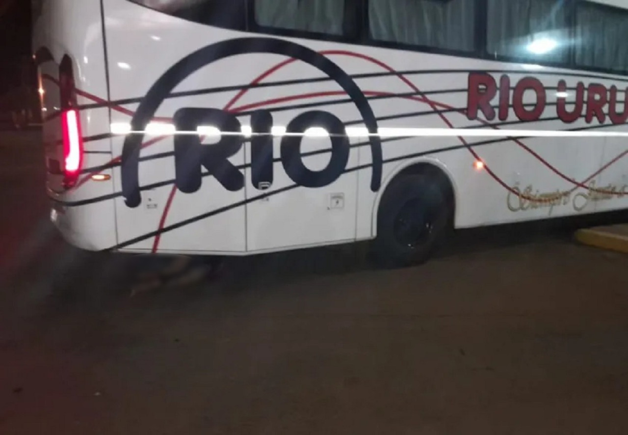 Horror en una terminal de micros en Corrientes. Foto: elterritorio
